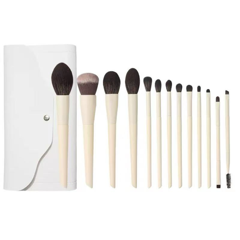 Cross Border Wholesale Loose Powder Blush Eyeshadow Tool 13PCS Makeup Brush Set
