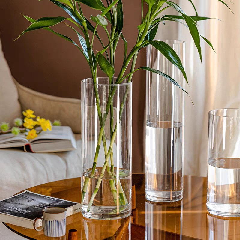 High-End Retro Glass Mini Vase Ins Style Tabletop Ornament for Home Furnishings Modern Design with Fresh Look