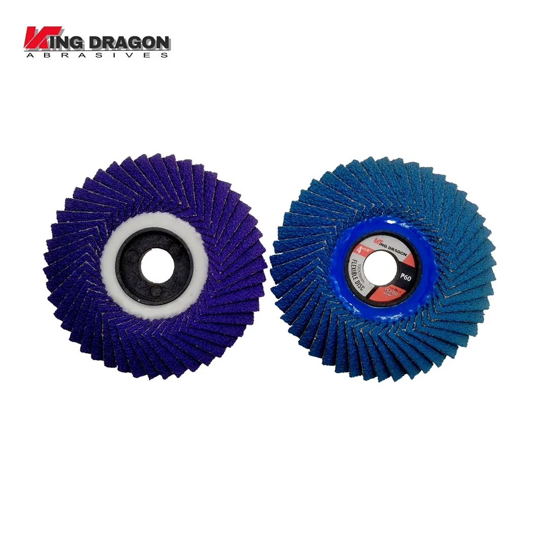 Лепестковый круг T27 100 мм, зерно 80, оксид алюминия