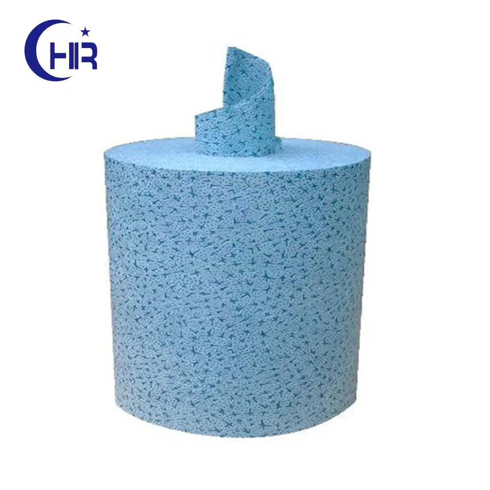 Many Patterns Remove Oil Disposable Wiping Cloth Perforated Jumbo Roll Industrial Cleaning Wipes