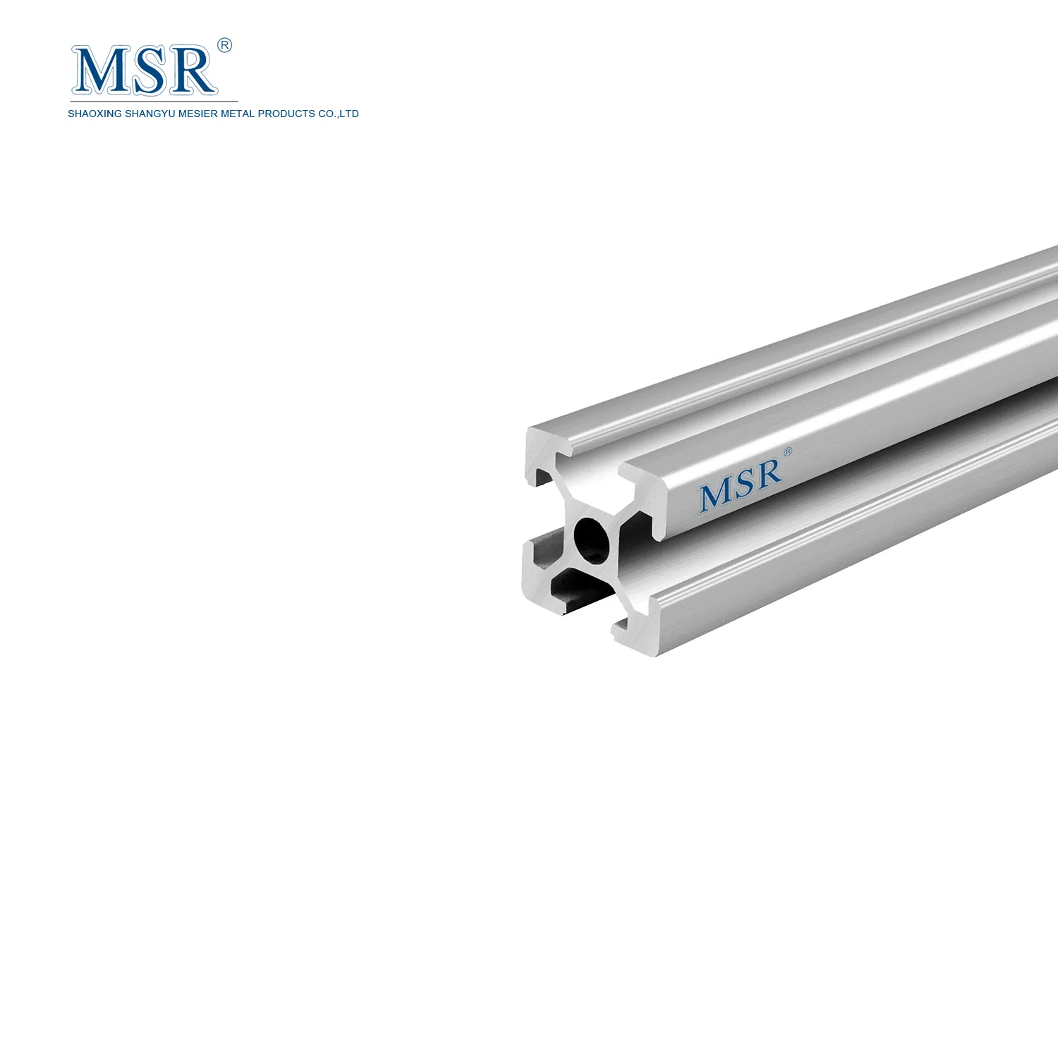 China Aluminum Profile Manufacturer V-Slot Aluminum Profile Ob2020 20X20mm Extrusion Industrial Aluminium #8007