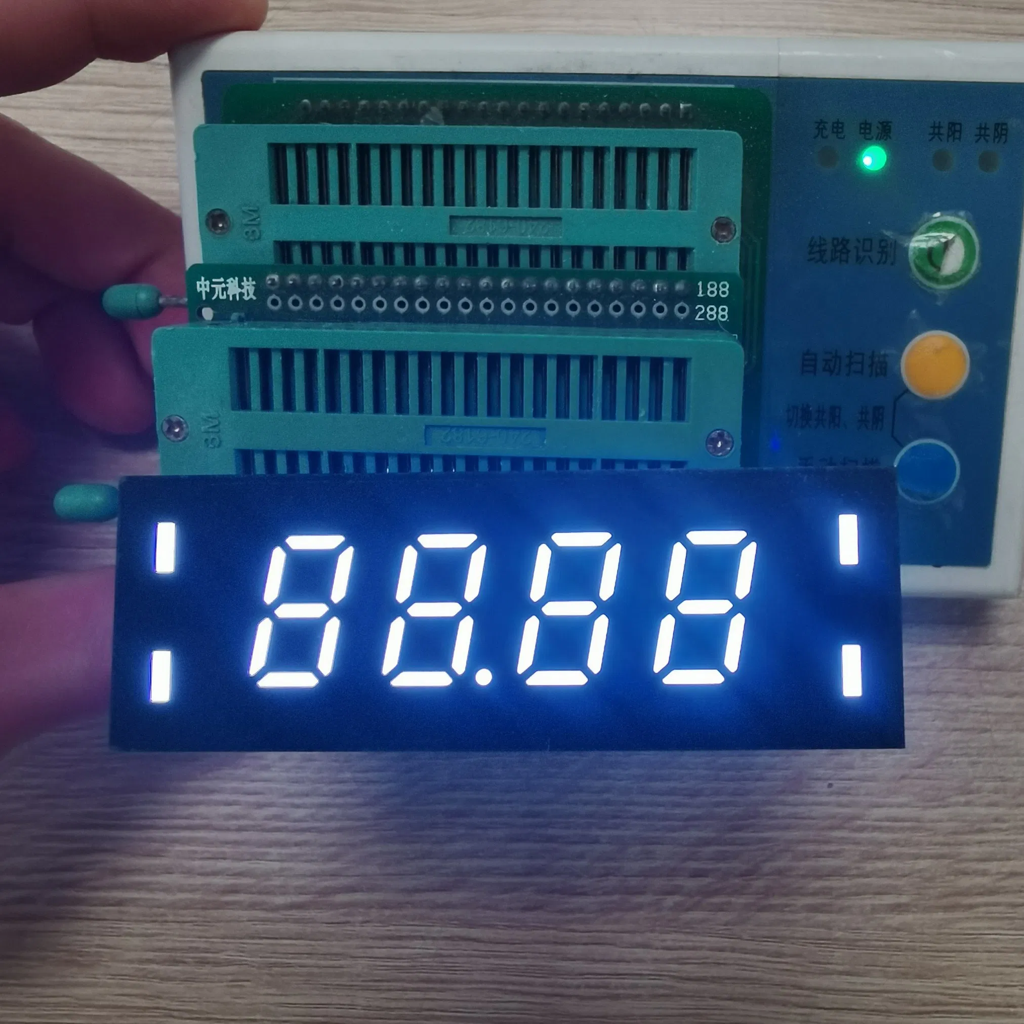 Ultra Bright White Customized 4 Digit 0.56inch 7 Segment LED Displays for Digital Ovens