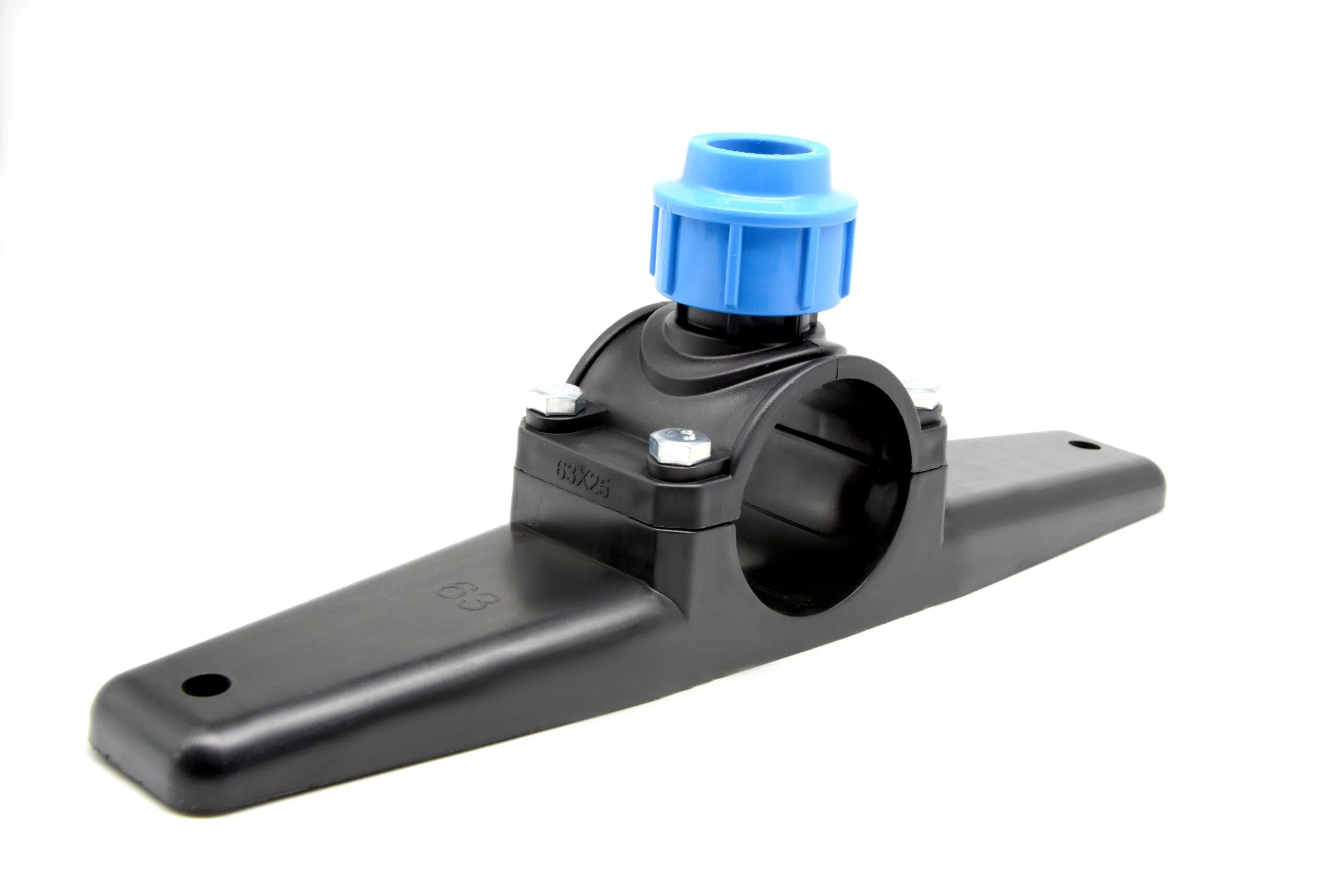 Irrigation PP Plastic Clamp Saddle for Water for Pipe Fittings