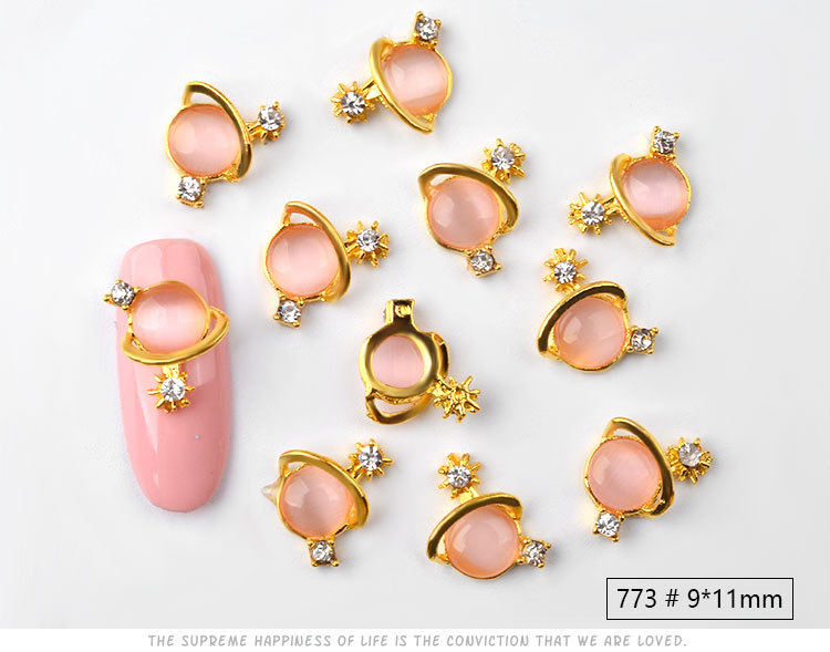 Mix Alloy Nail Art Crystal Rhiestone Stone Jewel Decoration for Beauty DIY Design
