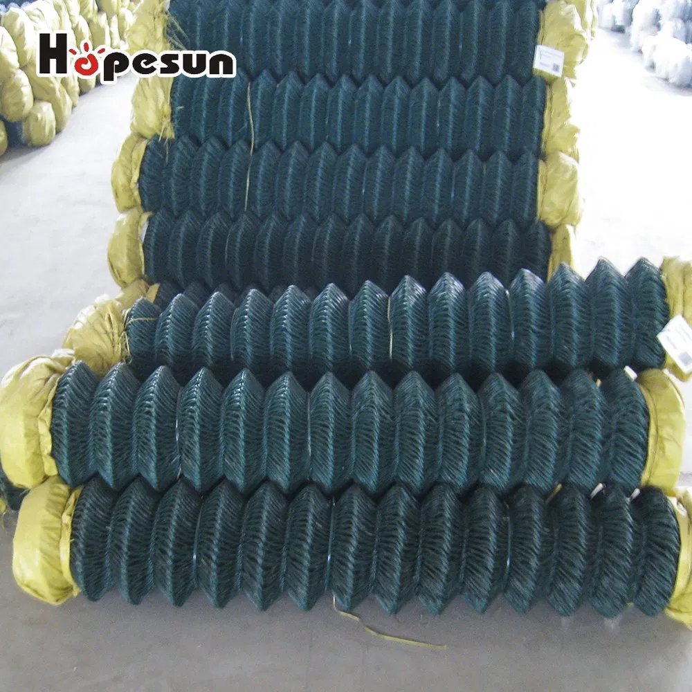 PVC Green Chain Link Fence (HP-CLF02)