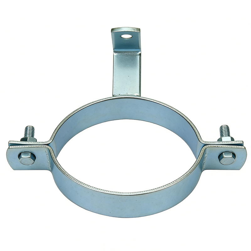 Heavy Duty Metal Galvanized Round Pipe Clamps Fitting Split Ring Pipe Hangers