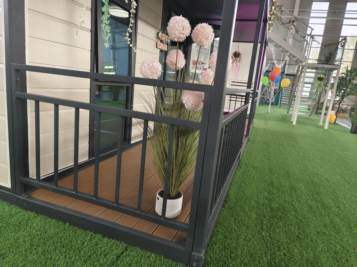 CE ISO Approved Hot Sale Double-Story Flat-Roof Expandable Container House with Bathroom and Kitchen Quickly Assemble Foldable Prefabricated House