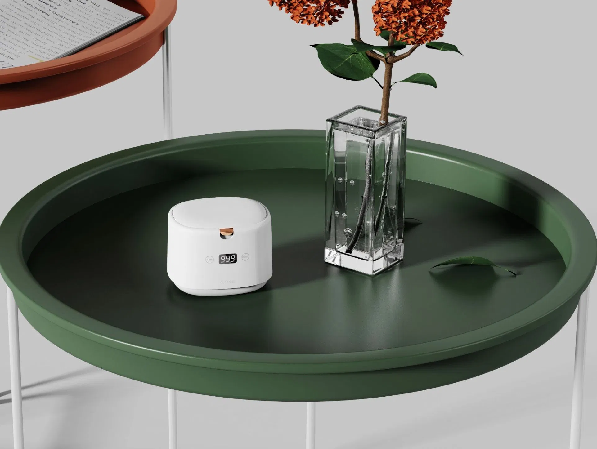 Mini Ultrasonic Cleaning Appliance 200ml for Retainer Aligner Denture