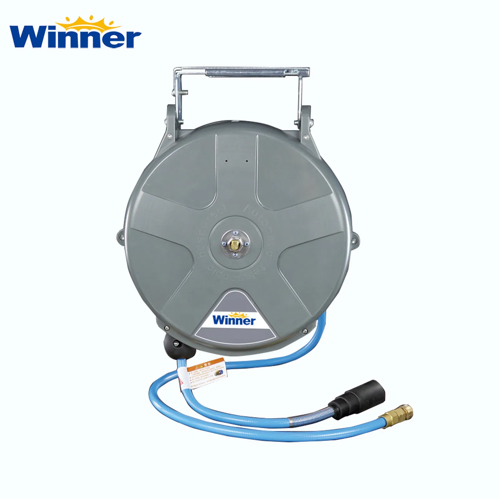 Winner Retractable Auto Rewind Water Hose Reel Bracket Wall Mount