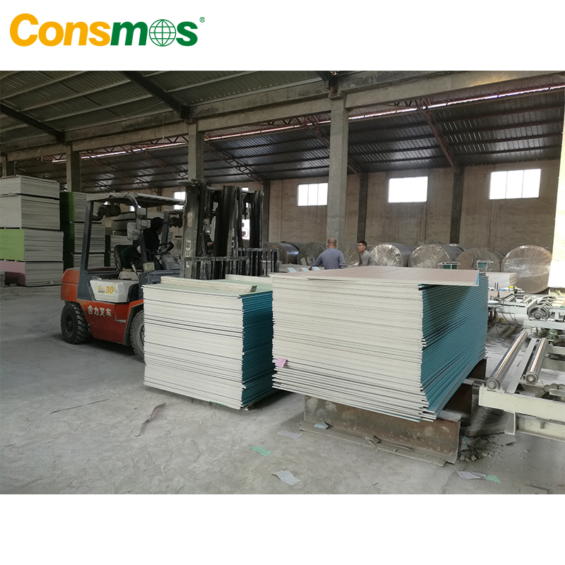 China Manufacturer Fireproof and Waterproof Rhino Boards Drywall Gypsum Board Plasterboard for Ceiling