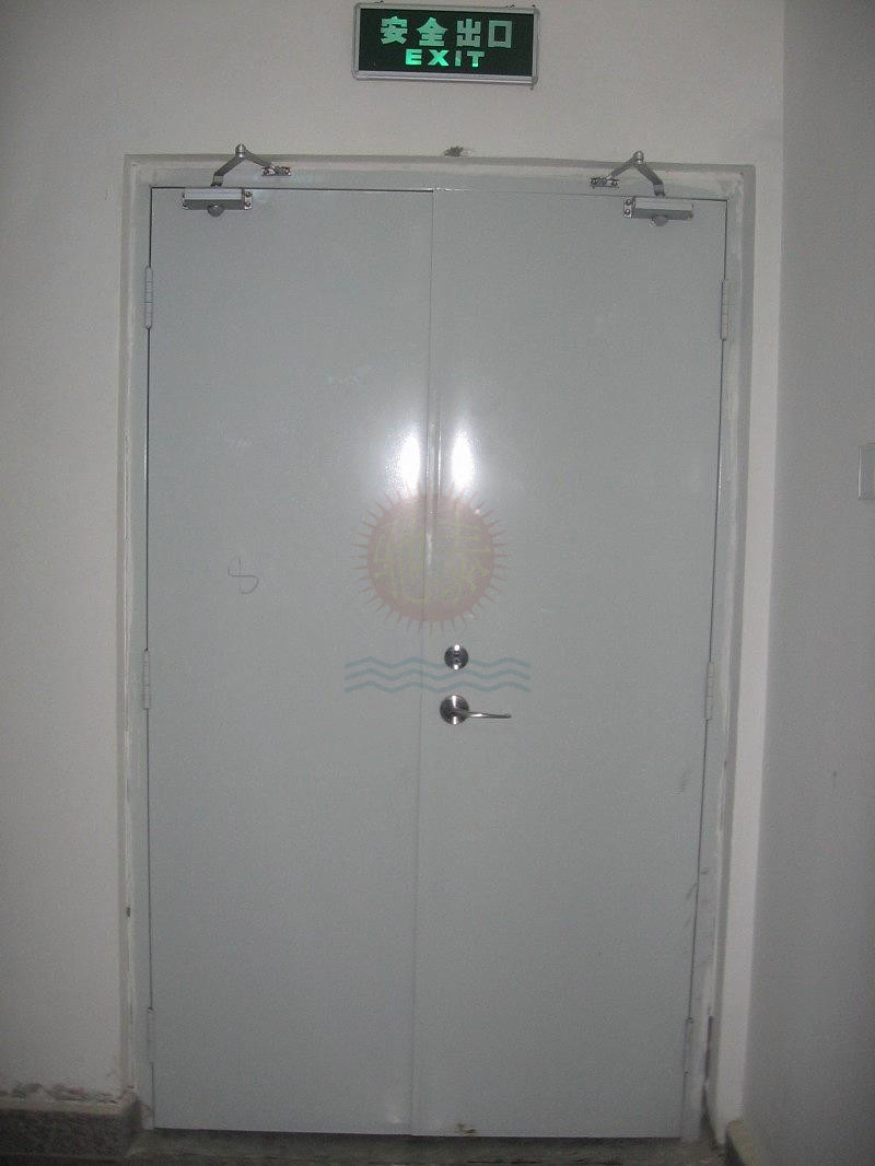 Premium Fireproof Security Door - Durable Stainless Steel Construction