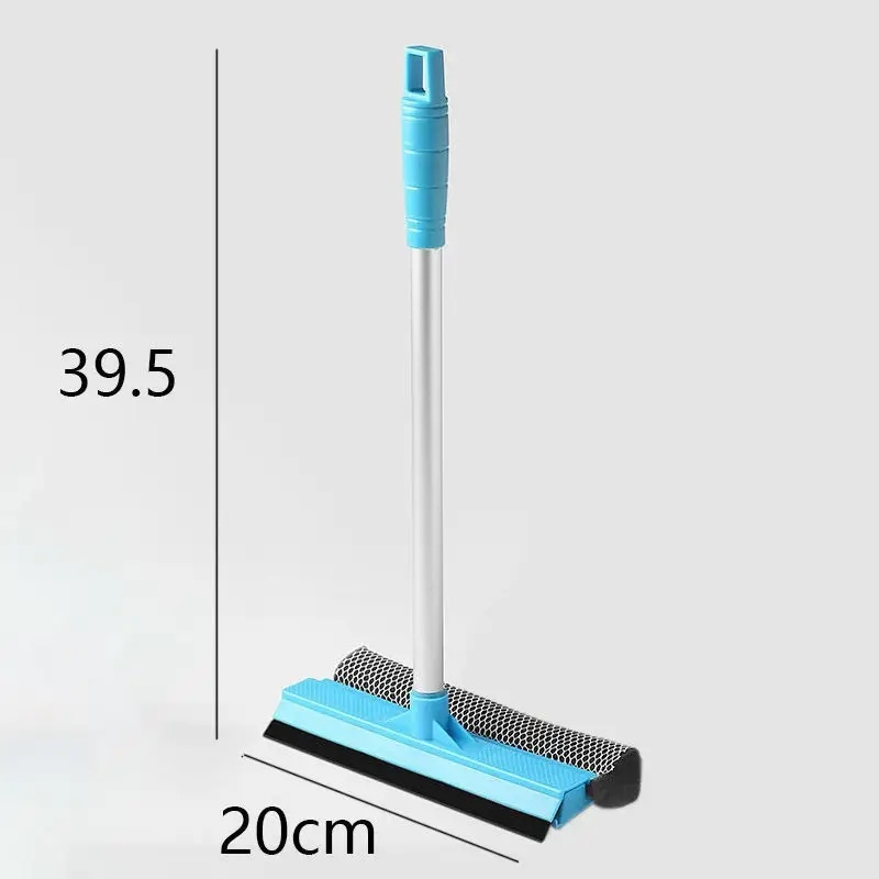 Aluminum Alloy Double-Sided Rubber Scraper Telescopic Window Cleaner Set for Car Glass Cleaning Cleaning Brushes Product