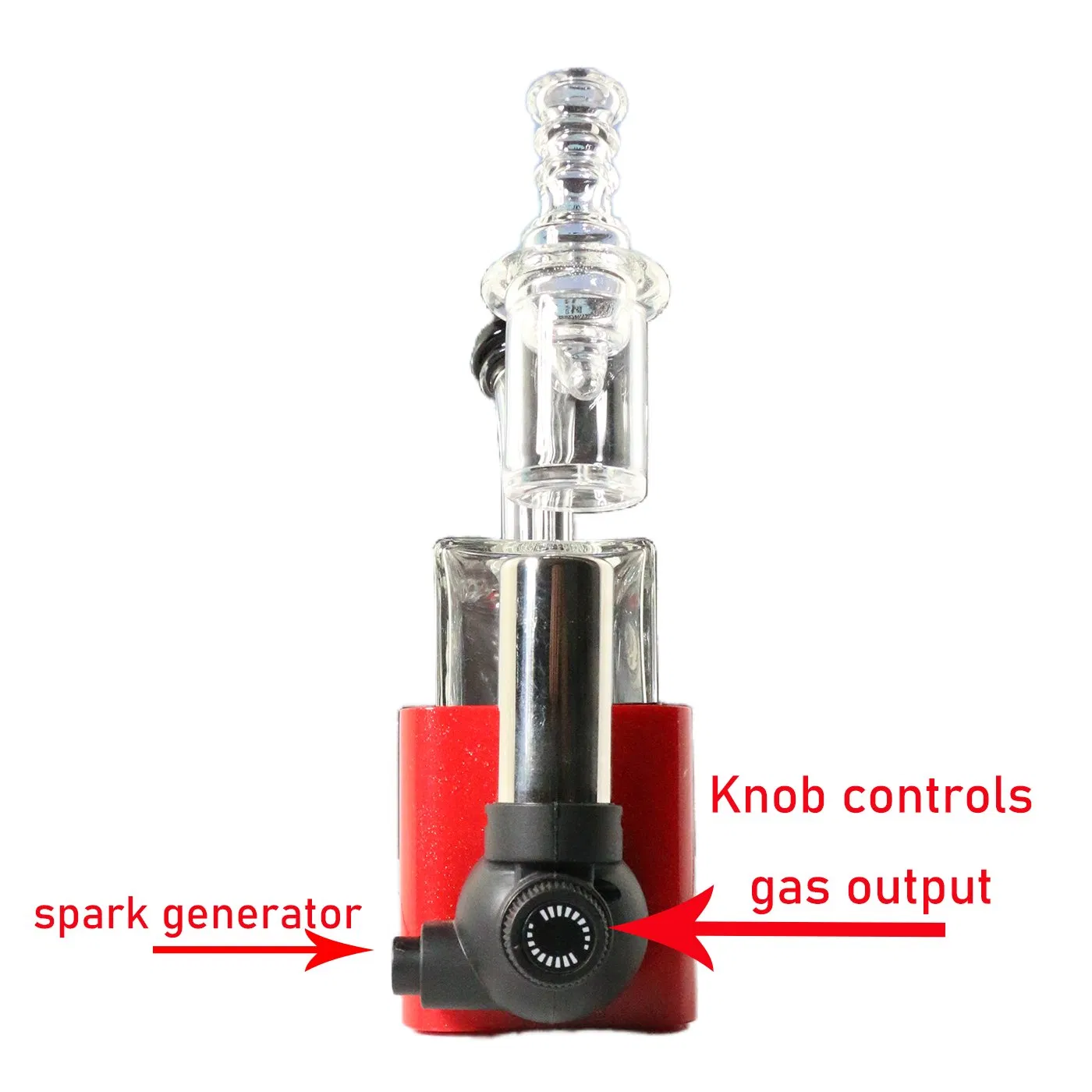 Match Lighter Smoking Set DAB Rig Set with Lighter Glass Water Pipe Set Kit