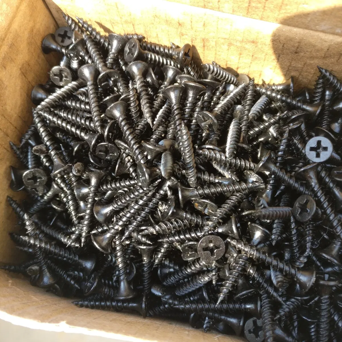 Black/Grey Phosphated Good Quality Bugle Head Drywall Screw