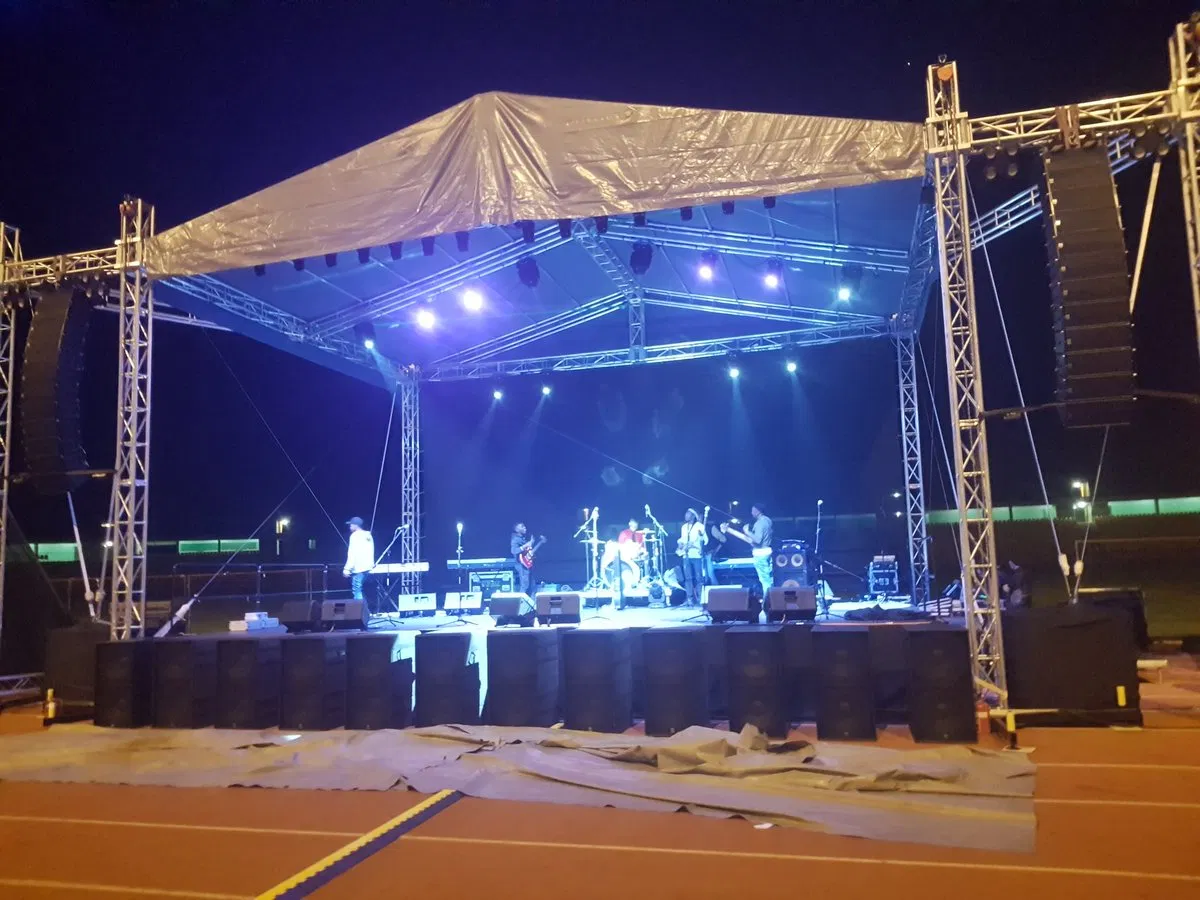 Aluminum Structure Speaker Line Array Square Stage Lighting Truss Outdoor Wedding Event Performance Roof Truss