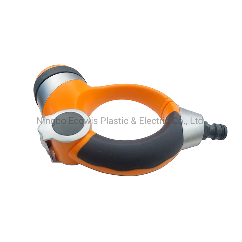 7 Patterns Heavy Duty Round Handle Garden Hose Squirt Gun
