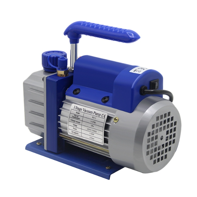 Mini Vacuum Pump Suitable for 1HP Air Conditioning Maintenance Refrigeration Tool, Automotive Vacuum Pump, Convenient Portable Vacuum Pump