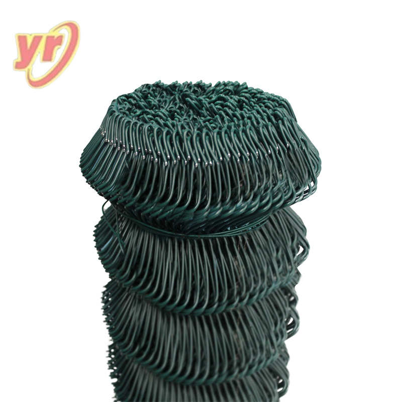 Green Basketball Stadium Chain Link Fence Max 6m Tall