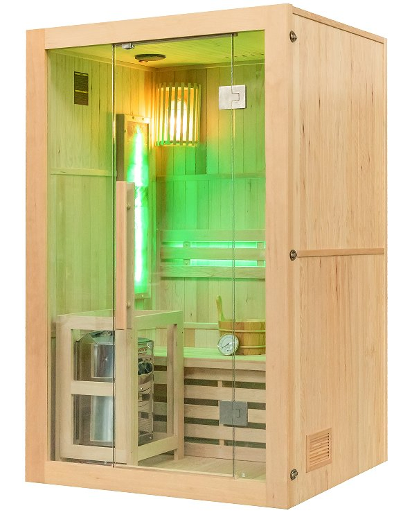 Традиционная сауна с гималайской солью на 2 персоны