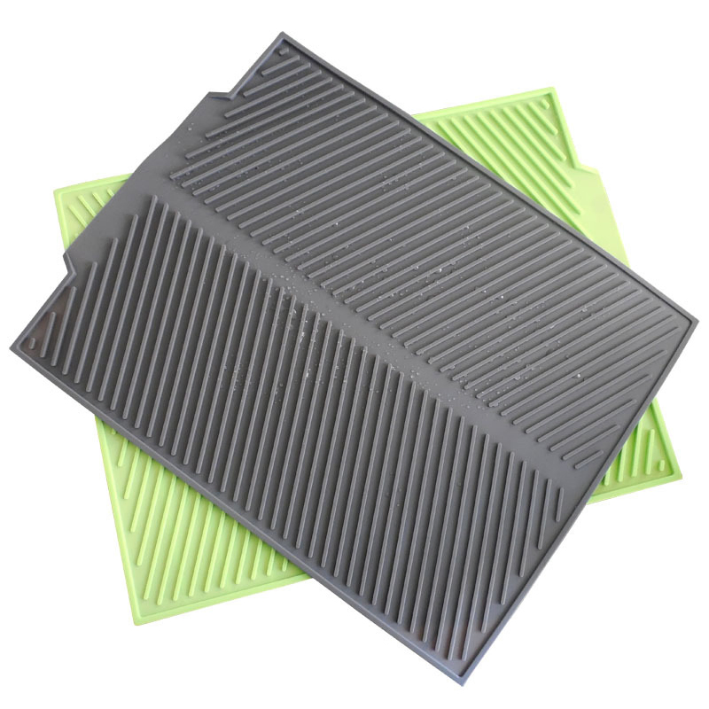 Силиконовый коврик для сушки посуды