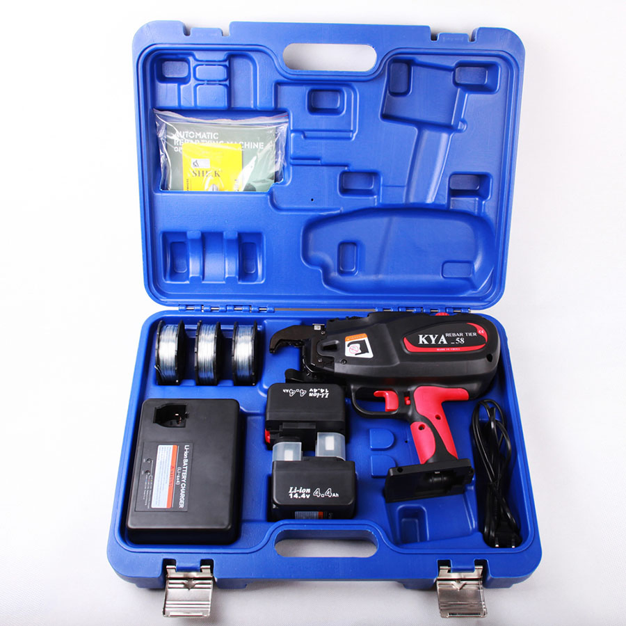 Kya 58 Automatic Rebar Tying Machine Construction Tool with Wire Roll