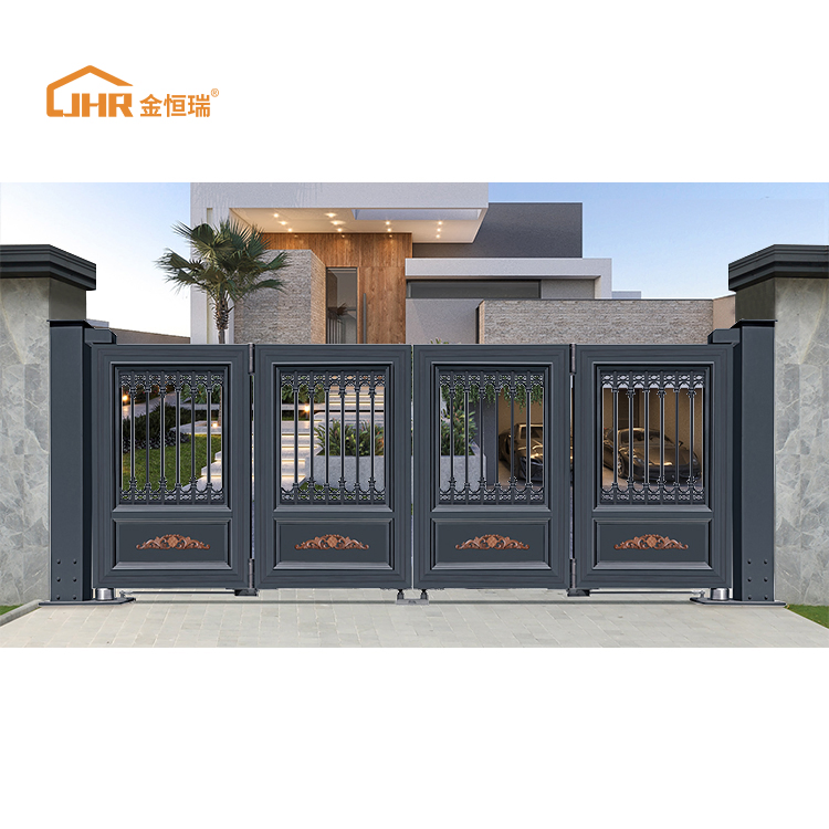 Premium Jhr Aluminium Courtyard Gate for Stylish Entrances