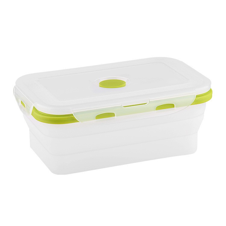 Flexible Silicone Lunch Box for Easy Meal Transport and Storage