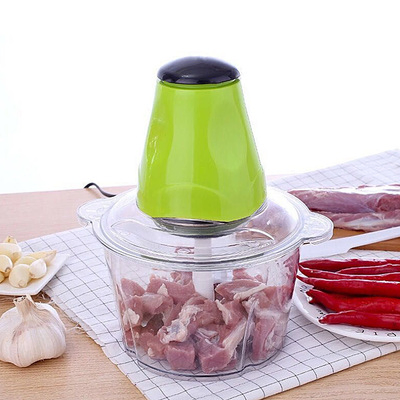 Электрическая мясорубка-измельчитель 2л с насадками