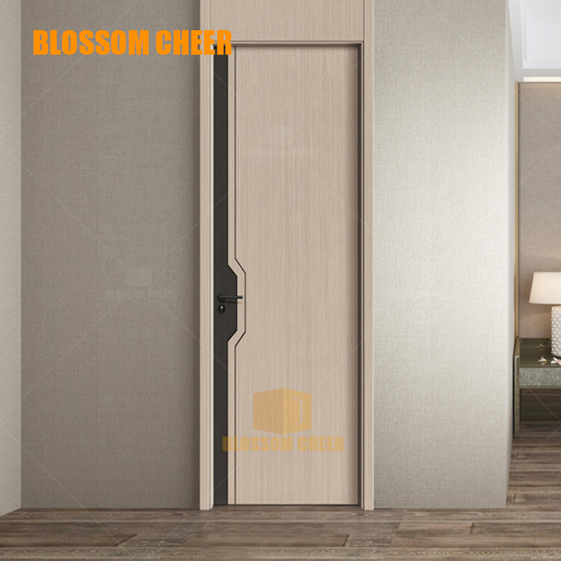 Elegant Carbon Crystal Swing Door for Modern Interiors