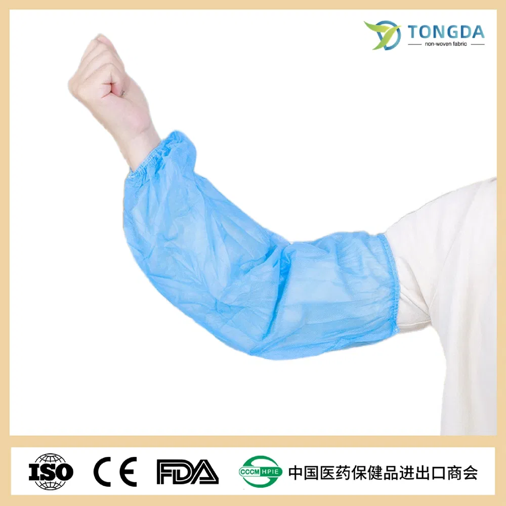 Disposable non-woven PP/SMS Waterproof Sleeve Cover Single use oversleeve