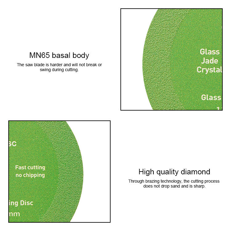 Glass Cutting Disc 125mm Ultra-Thin Diamond Saw Blade Grinding Glass Cutting Disk