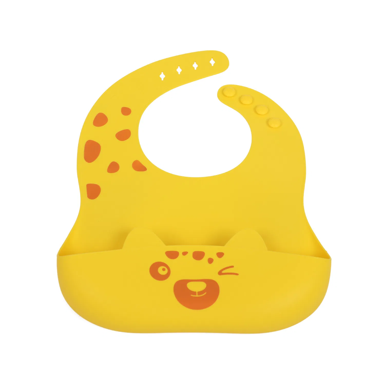 Source Factory Custom Food Grade Silicone Baby Bibs Baby Wear