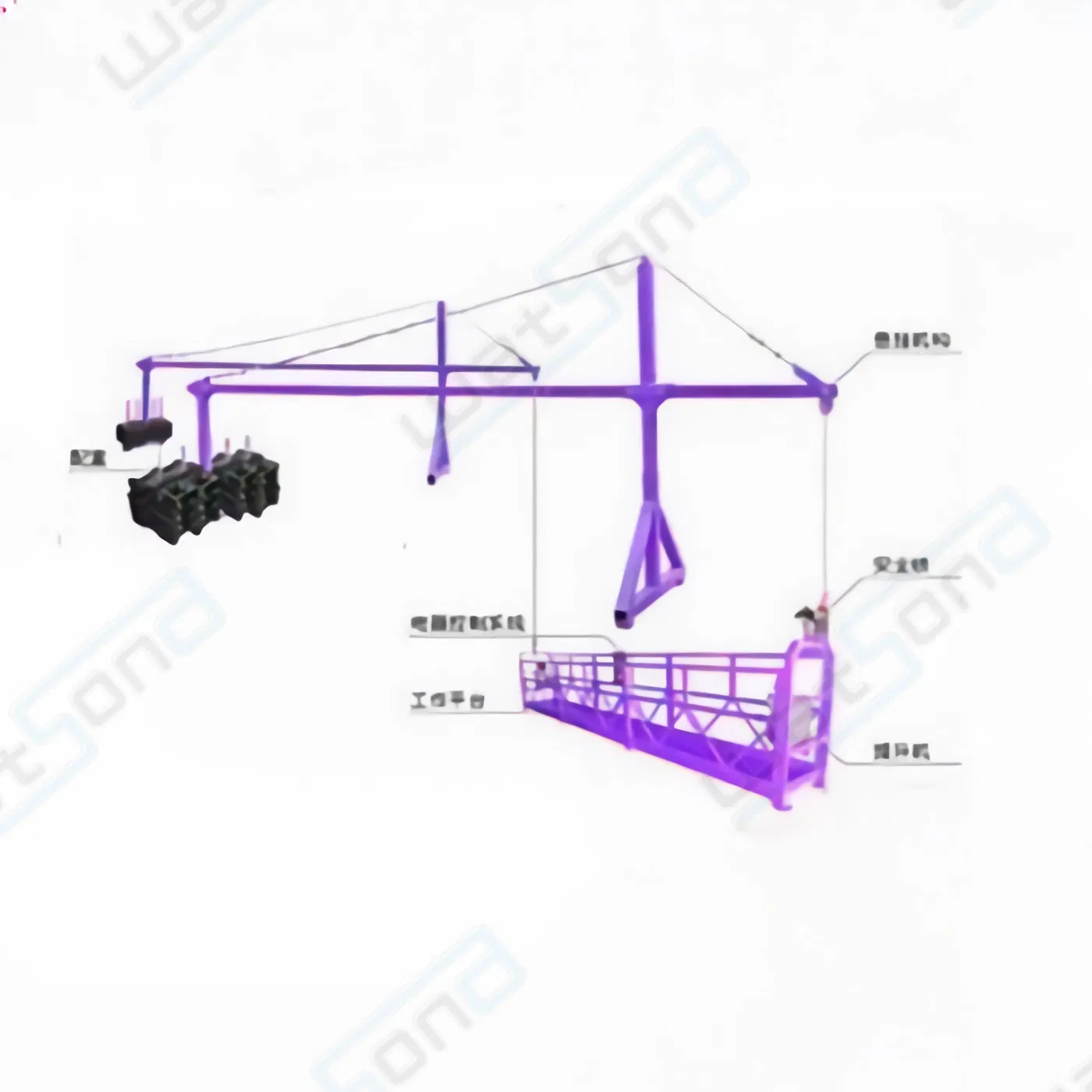 High Quality and Competitive Price of Suspended Working Platform