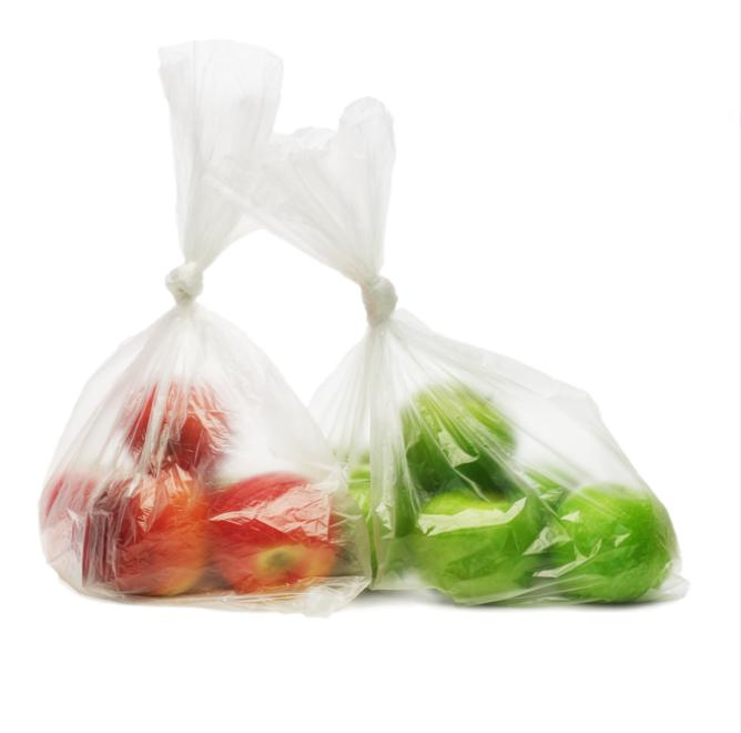 PE High Transparent Clear Custom Packaging Produce Bag on Roll for Food