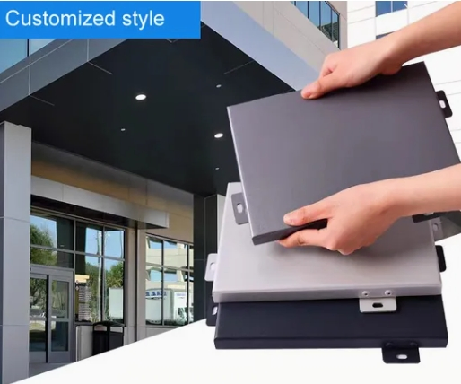 Laser Cutting Aluminum Carved Perforated Decorative Aluminum Veneer