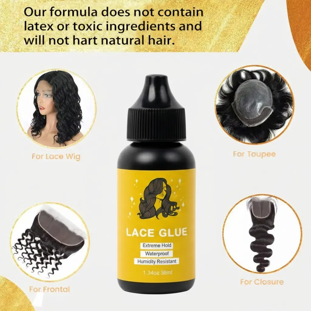 Клей для париков Refined Lace Glue 2026, водостойкий