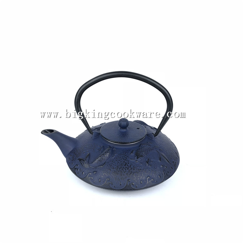 Enamel Metal Teapot Set Kettle Antique Cast Iron Teapot