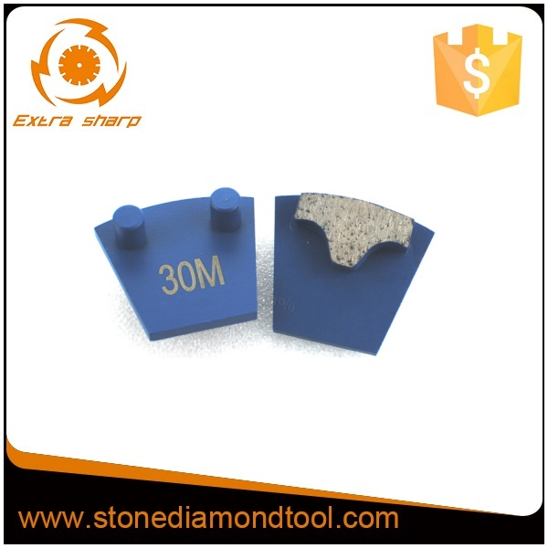 Алмазный сегмент T для шлифовки бетона Werkmaster Metal Bond