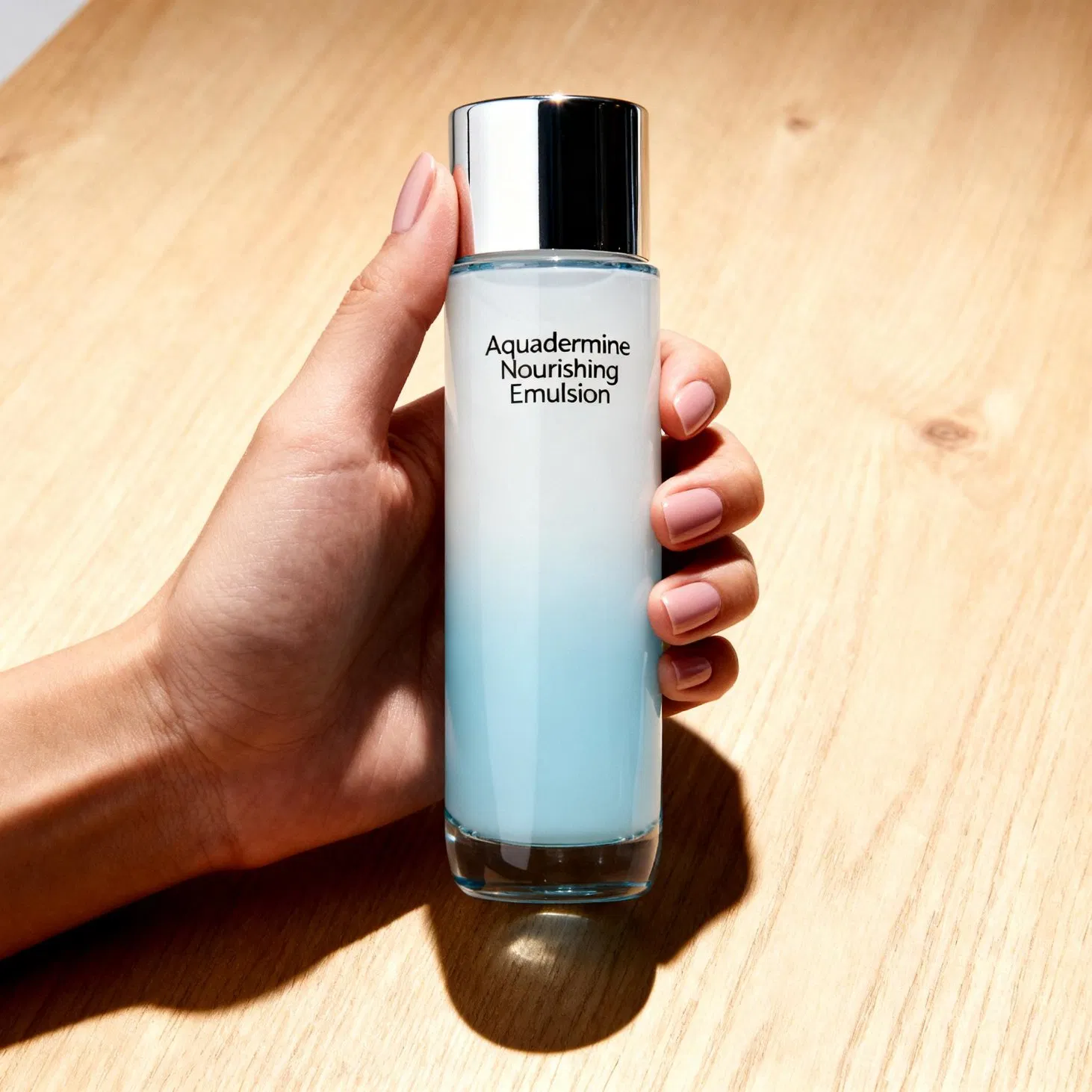 Anti-Aging Hydration Ginkgo Biloba Leaf Extract and Panthenol Moisture-Retention Face Lotion for Mature Skin Care