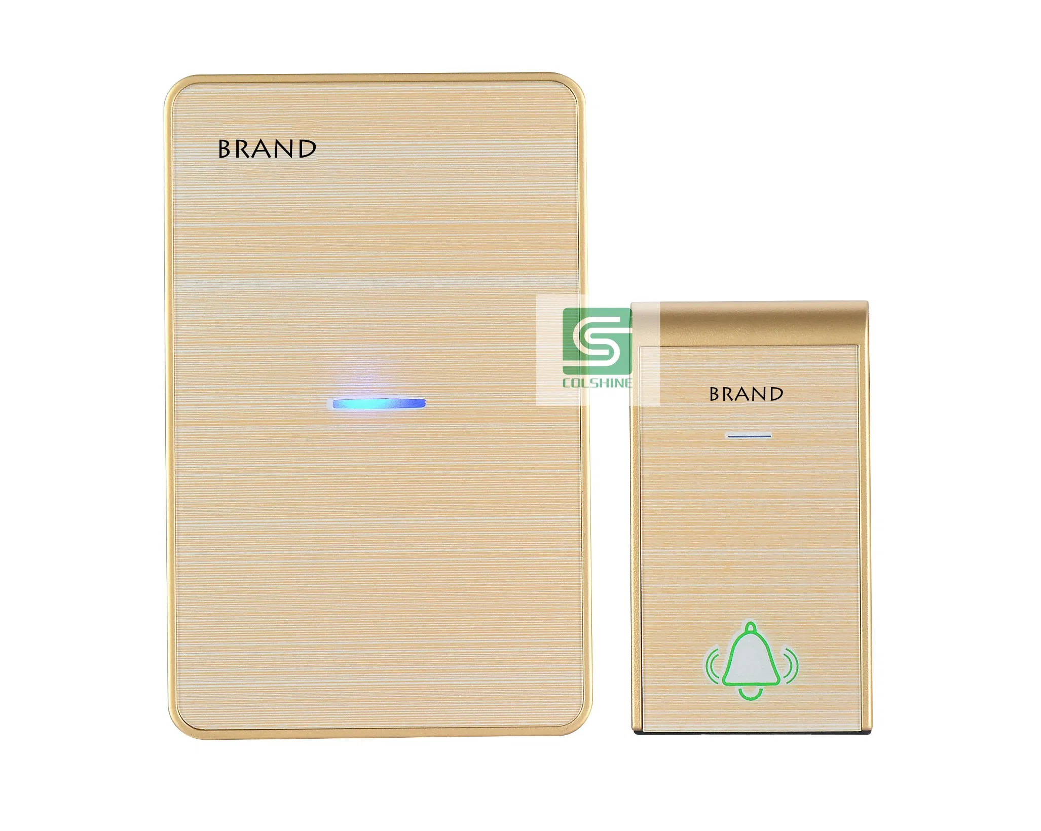 Black DC Doorbell 36 Tune Melody Wireless Digital Portable Remote Control Chime