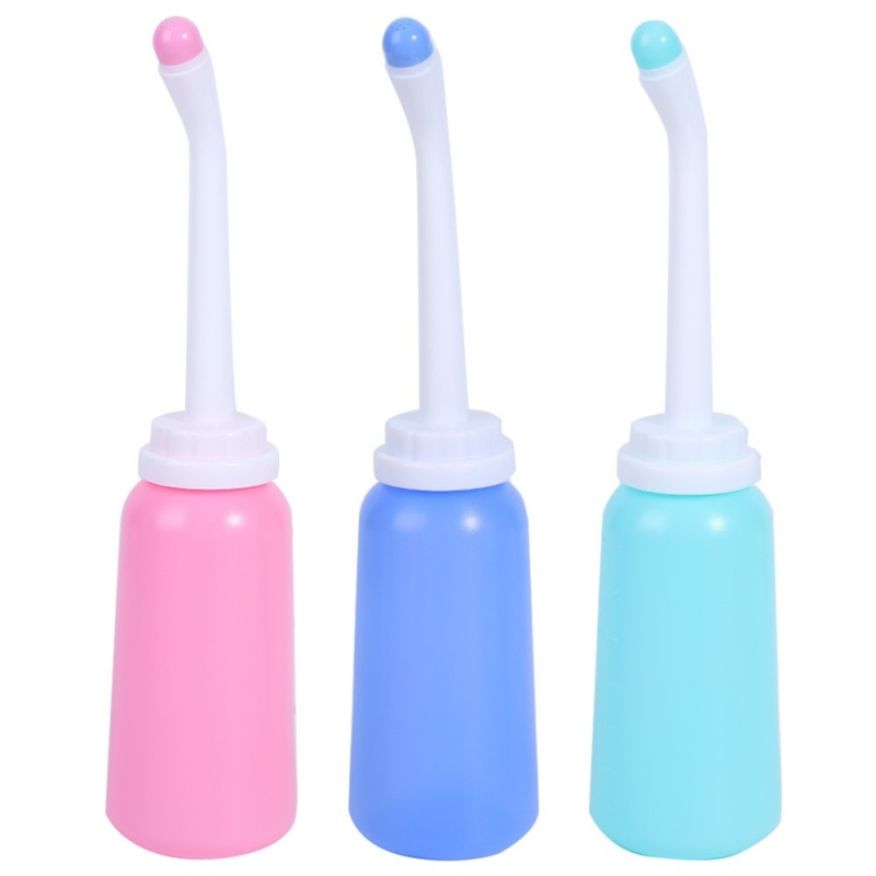Factory Wholesale 500ml Portable Travel Bidet Vaginal Cleaner Bidet Sprayer Bottle