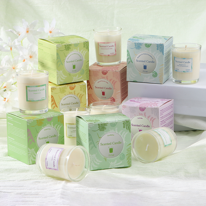 Luxury Soy Wax Aromatherapy Long Lasting Fragrance Relaxing Home Decor Scented Candle