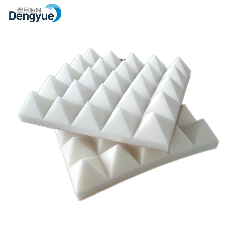 Pyramid Shape Heat Insulation Soundproof Acoustic Material Acoustic Panels PU Foam