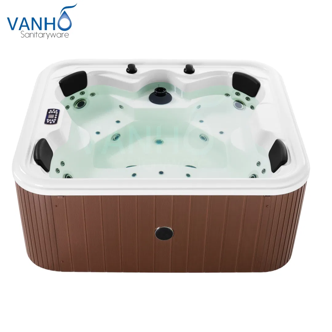Modern Style Outdoor SPA Pool Bathtub with Control System, Water Massage, Whirlpool