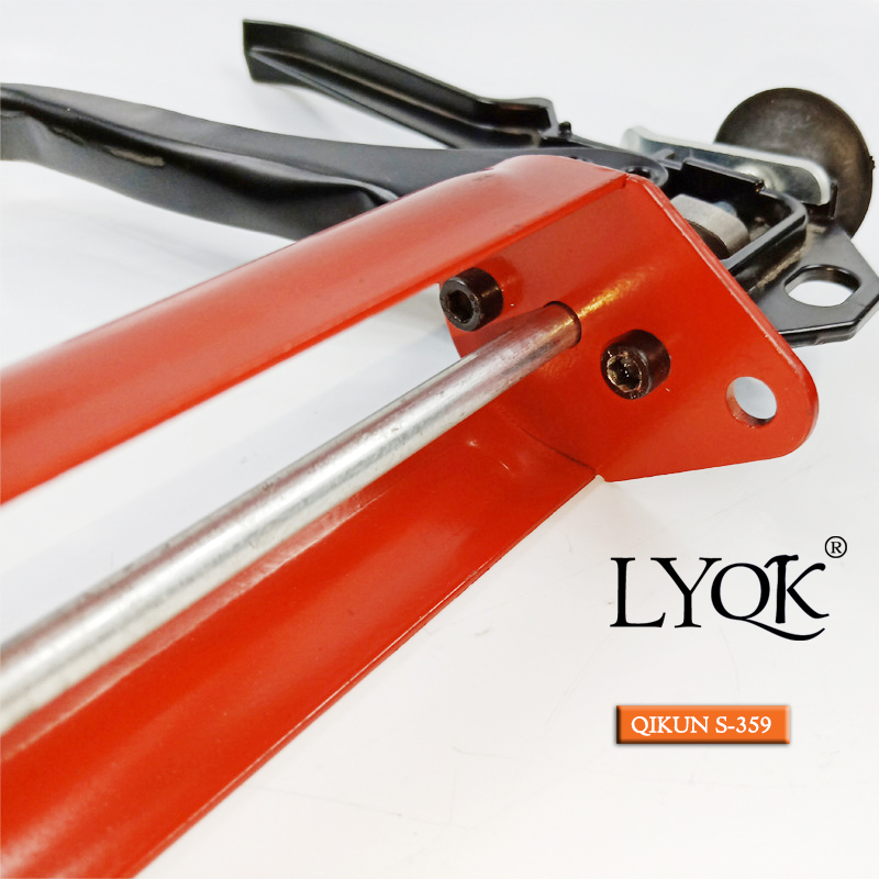 S-359 Opening Type Double Cartridges Skeleton Caulking Gun