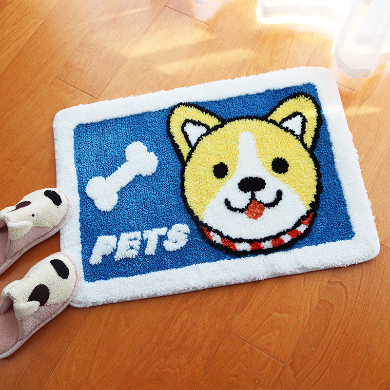 Cartoon Thickened Bathroom Absorbent Mat Anti-Slip Mat Bath Mats