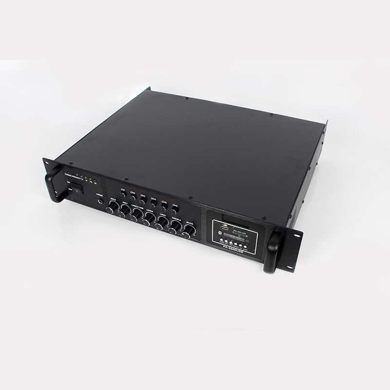 Усилитель мощности 2x800W с микрофонным входом