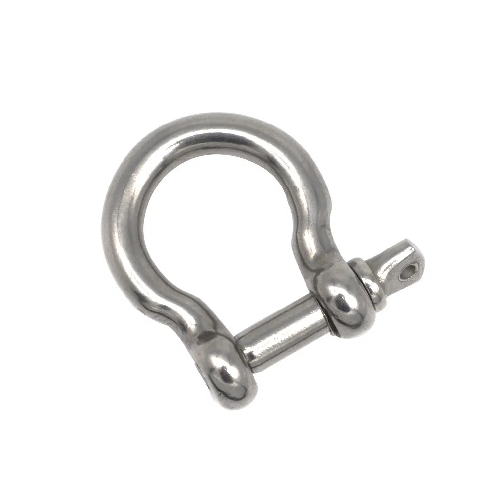 Stainless Steel 304 316 Us Type Bow Shackle Safety Bolt Bow Shackle