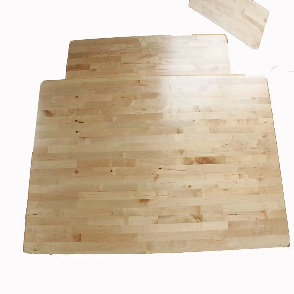 Smooth Finger Joint Worktops, Burr-Free Touch, Green Water Paint, Office or Home