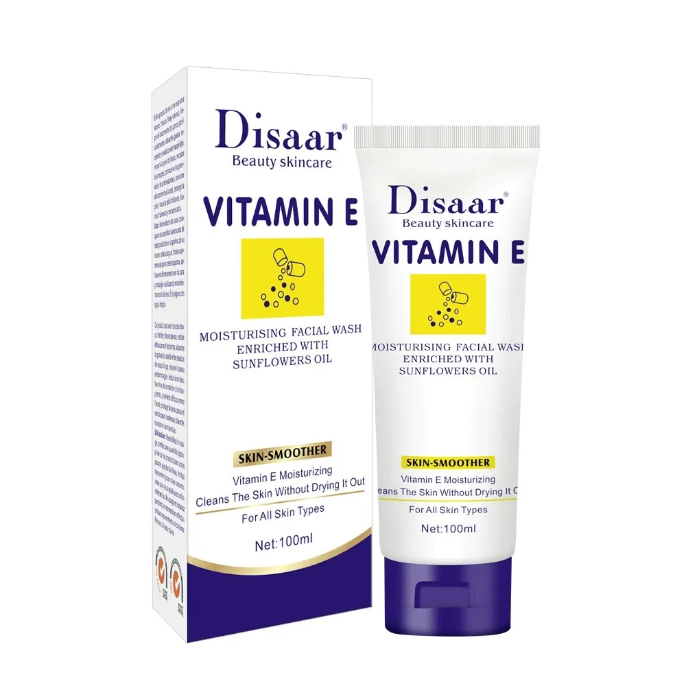 Makeup Remover Refreshing Moisturizing Vitamin E Facial Cleanser